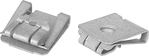 Miniatura 6 de X AUTOHAUX Clips de la bandeja inferior del motor tornillos debajo de los remaches del chapoteo de la cubierta para la clase W211 del Benz E