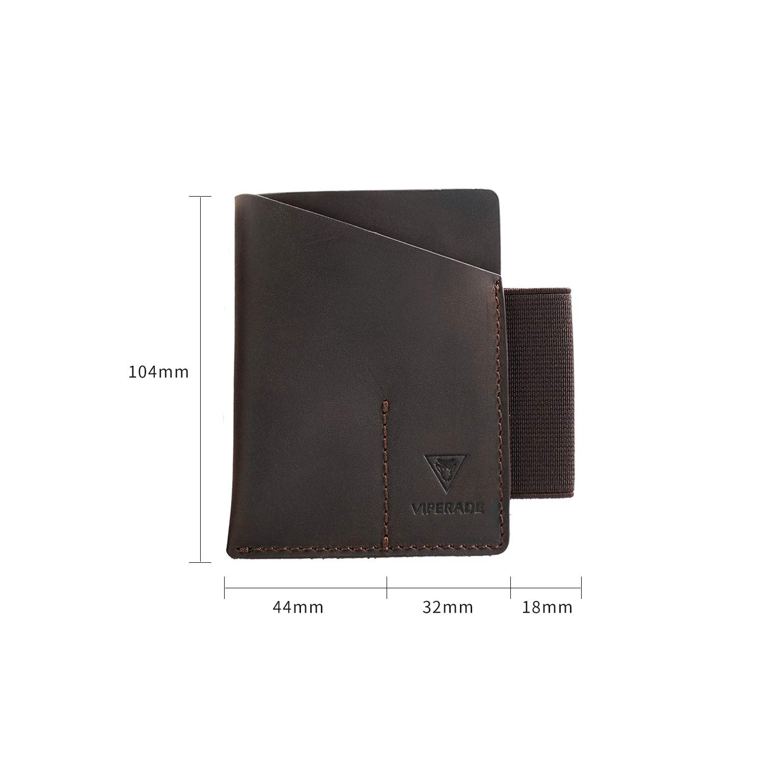 VIPERADE PJ12 EDC Gaine en Cuir Multi-Outils, étui à Outils, Gaine de Couteau, Gaine de Lampe de Poche pour for Leatherman, Gaine de Couteau Multi-Outils avec 2 Poches