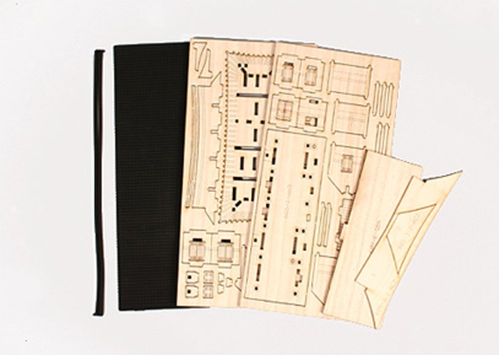 Diorama Serises biurko drewniany model Kit_Korea tradycyjny domek z dachówką (5 pokoi) (YG963): Miniaturowy zestaw katapult, zestawy modelarskie hobby zabawka gra wykonana w Korei