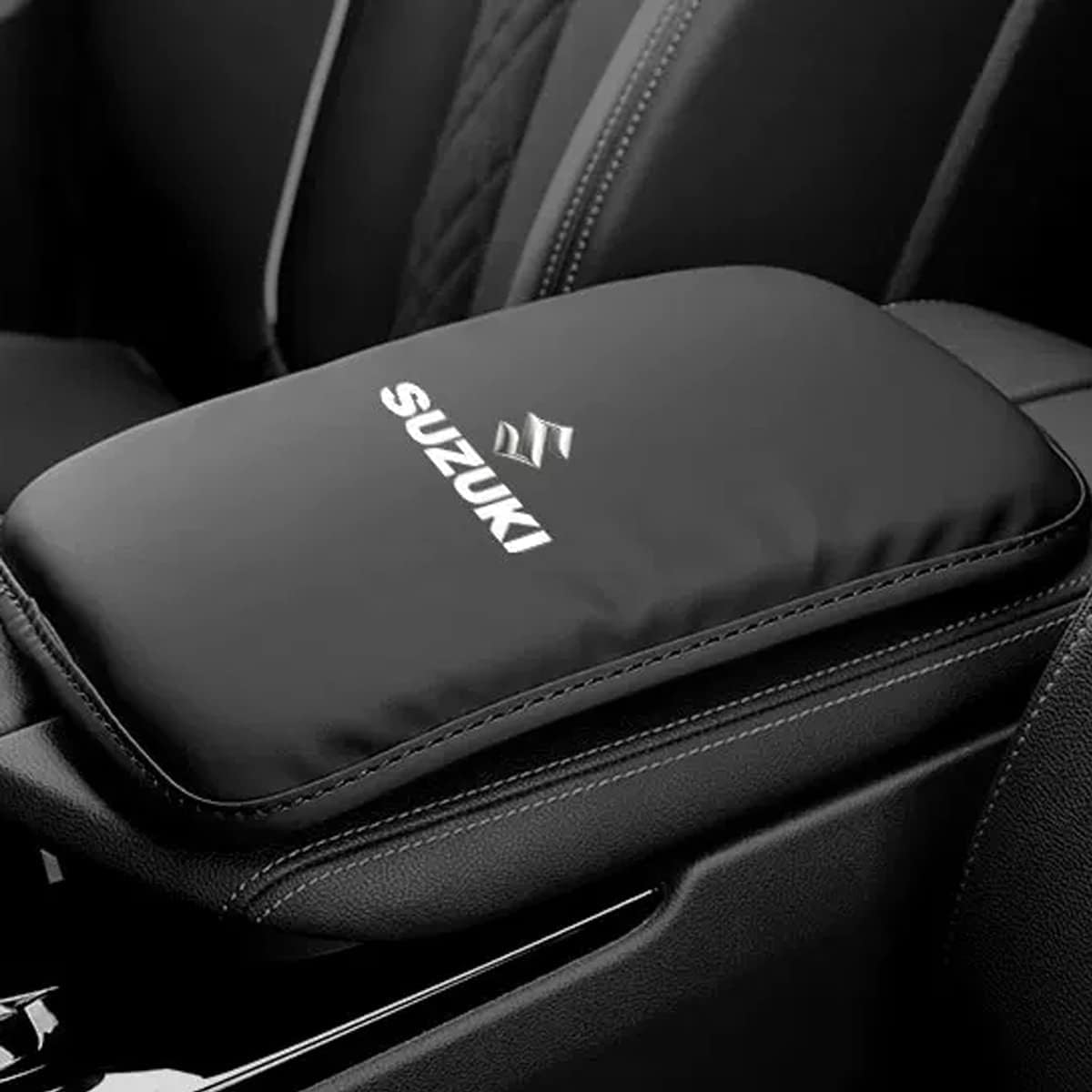 ENDYAK Car Armrest Pad for Suzuki Swift SX4 Jimny Vitara Baleno Alto