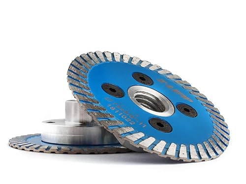 Hoja de corte de diamante de 3 pulgadas con brida extraíble 5/8-11 afilar hormigón de mármol de piedra