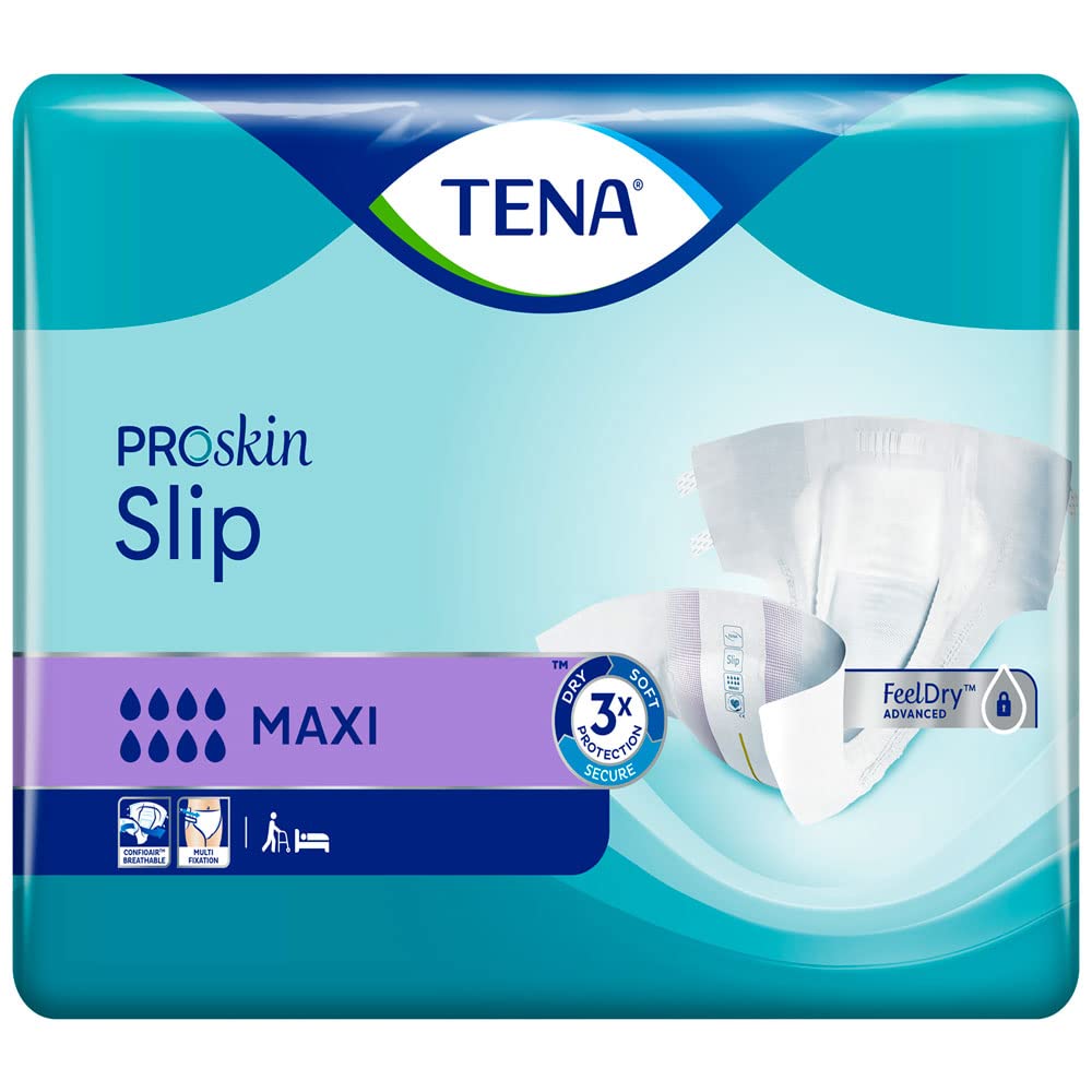 Pannoloni Tena Slip Maxi con ConfioAir taglia L - Confezione da 60 pezzi