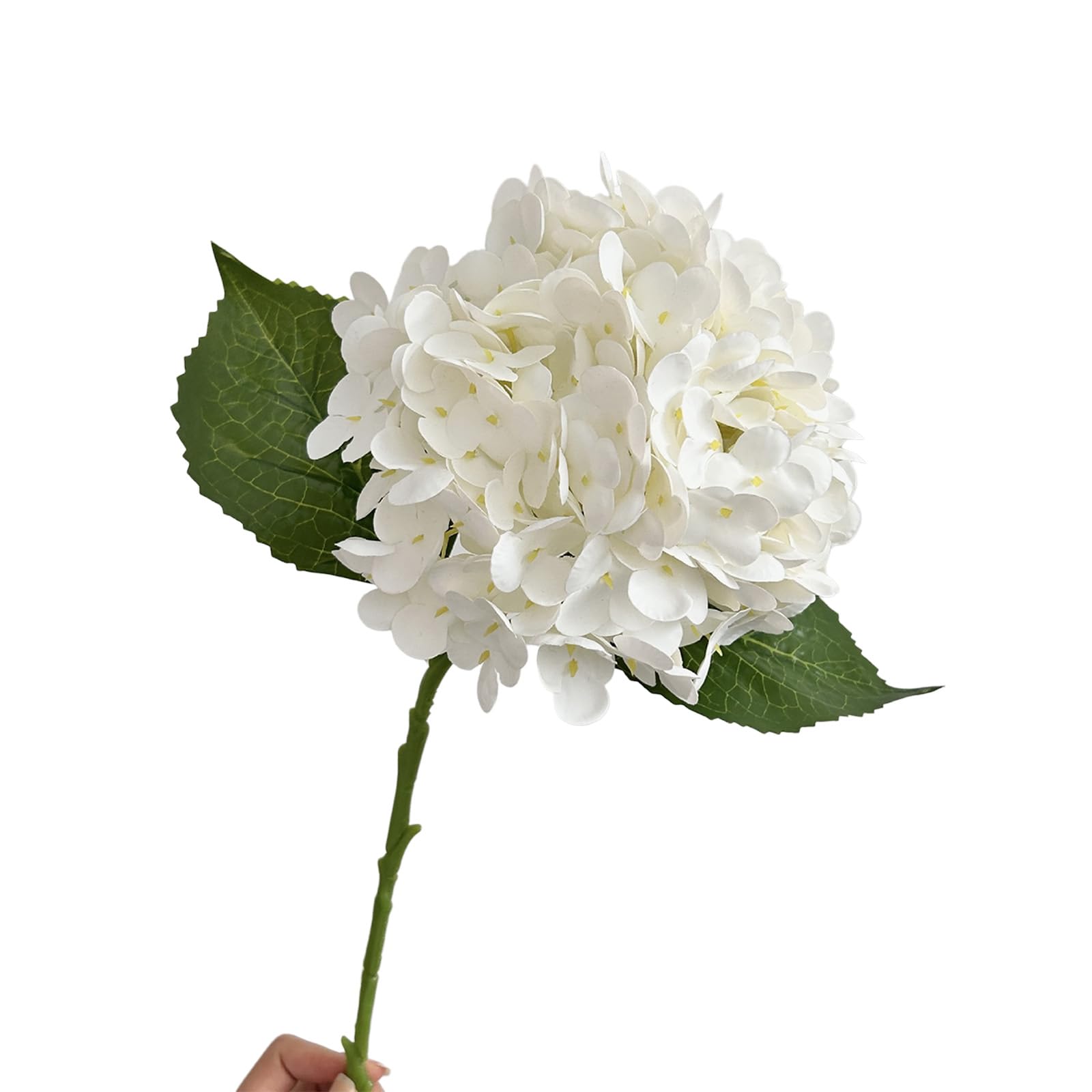 Meiliyizu Realistic Artificial Hortensia Flower Simulation Hortensia Flower for Wedding Decoration Home Vase Floral Arrangements Home Deck Faux Flowers