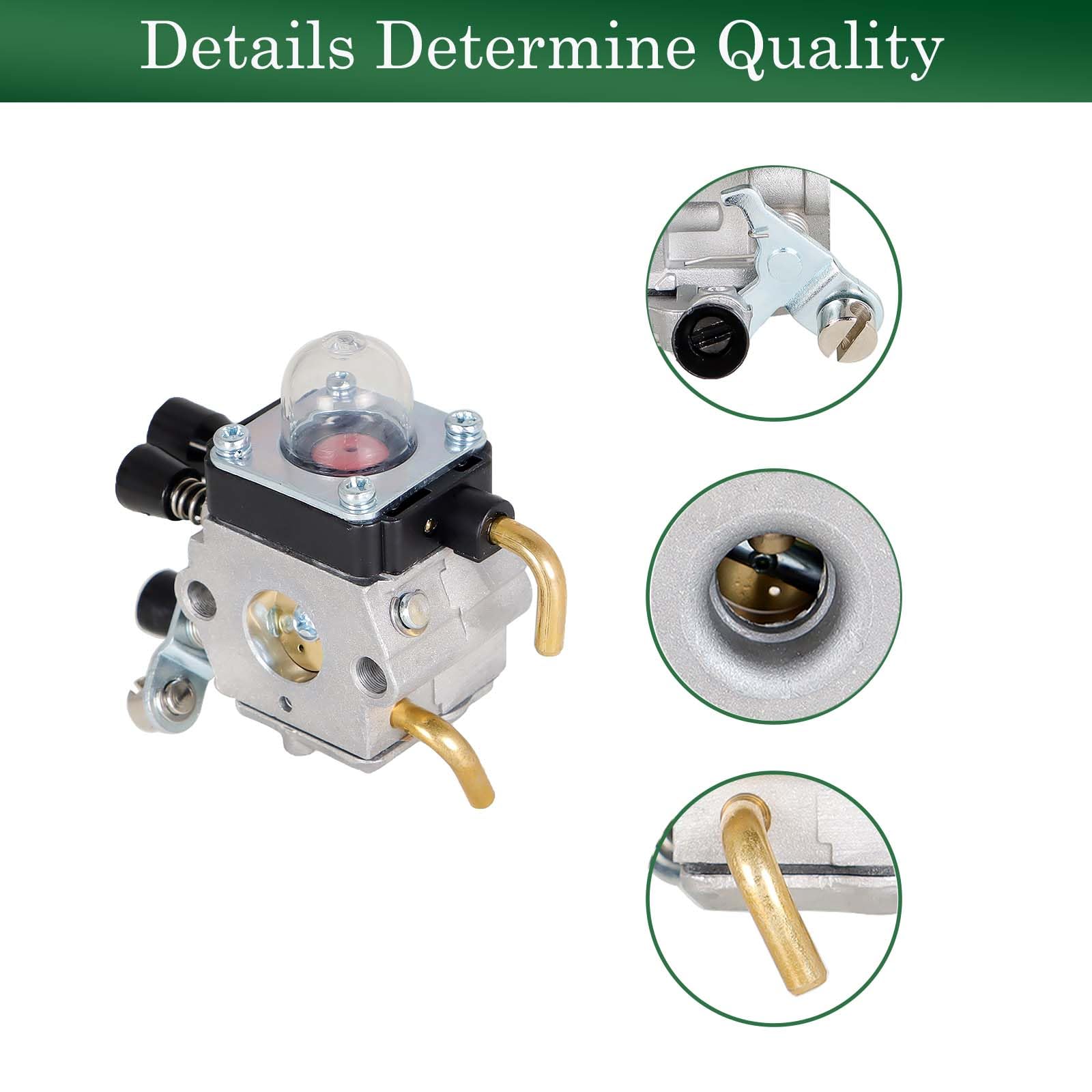 Thomletha Carburetor For Stihl Trimmers KM55R FS45C FS55T FS74 FS75 FS76 FS80 FS85
