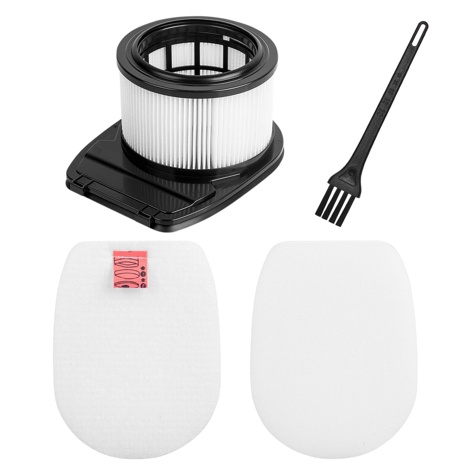 Replacement Filters for Shark Cordless vacuum Anti Wrap Cleaner IZ300, IZ300UK, IZ300UKT, IZ320 IZ320UK, IZ320UKT,Set includes1 HEPA Filter and 1 Foam & Felt Filters.