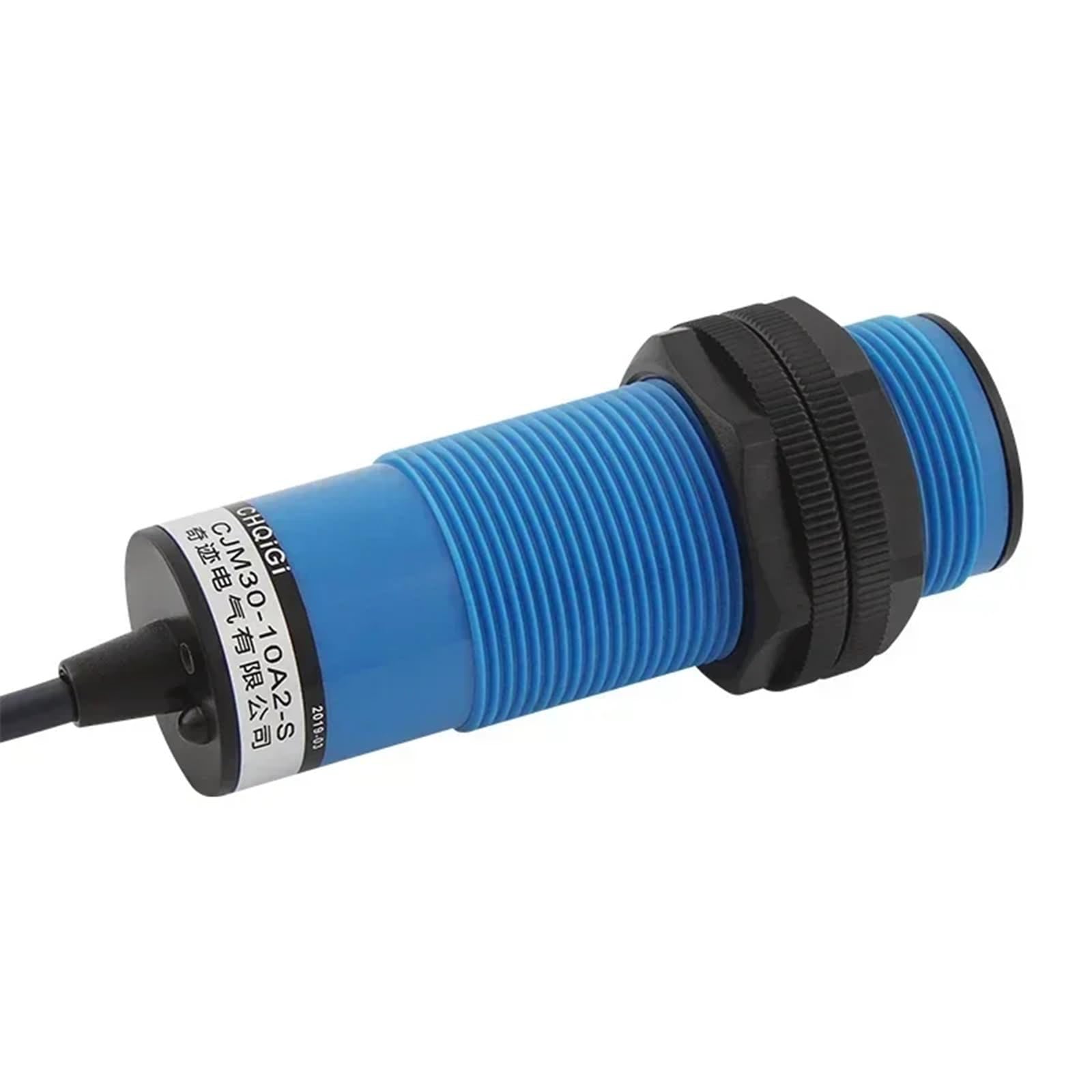 1 Stück kapazitiver Näherungsschalter 220 V CJM30-10A2-S 2-Leitungen NC-Füllstandssensor 10 mm Erfassungsbereich einstellbar(Cjm30-10a2-s-ac220v)