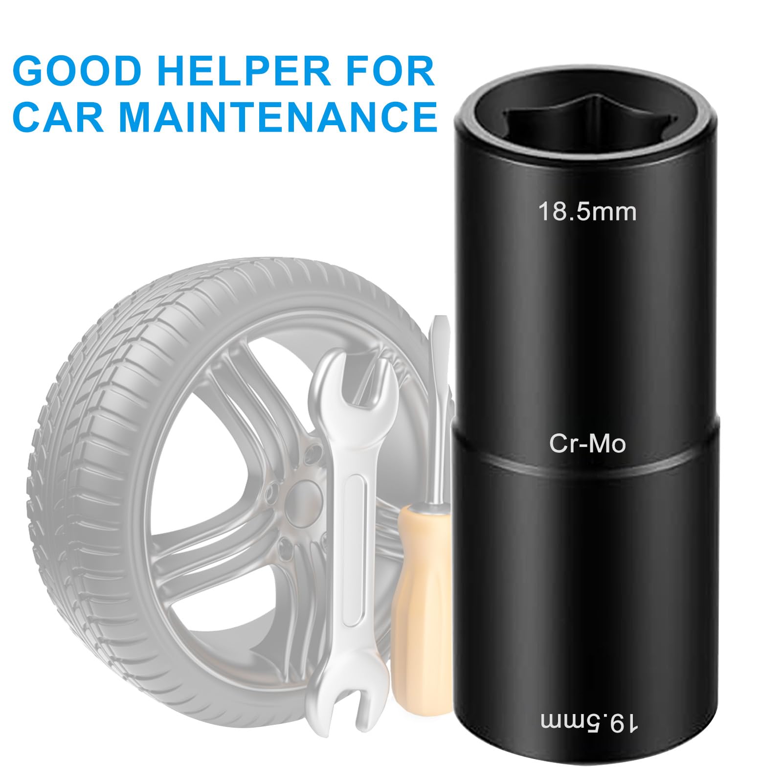 Bussola 2 In 1 Per Ford, Misure 18,5 Mm E 19,5 Mm, Utensile Di Precisione, 1 Pezzo