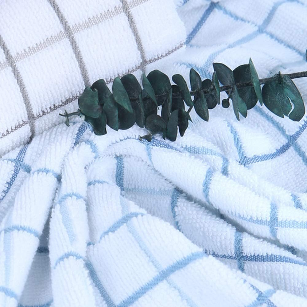 2 Large Towels, Cotton, Wash Face and Bath, Household Adult Men and Women, Cotton Soft, Absorbent and Non-linting(D)