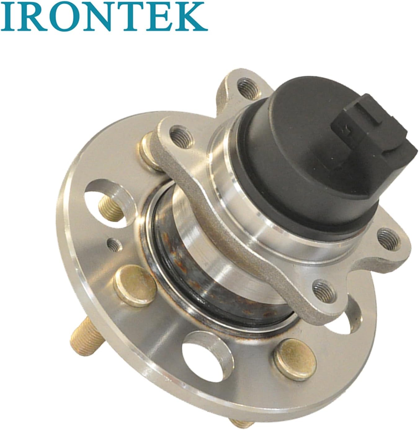 IRONTEK Rear Wheel Bearing and Hub Assembly 512324 Fit for Hyundai 2006-2011 Accent, for Kia 2006-2011 Rio/ Rio5 4 Lugs 1PCS - Image 4