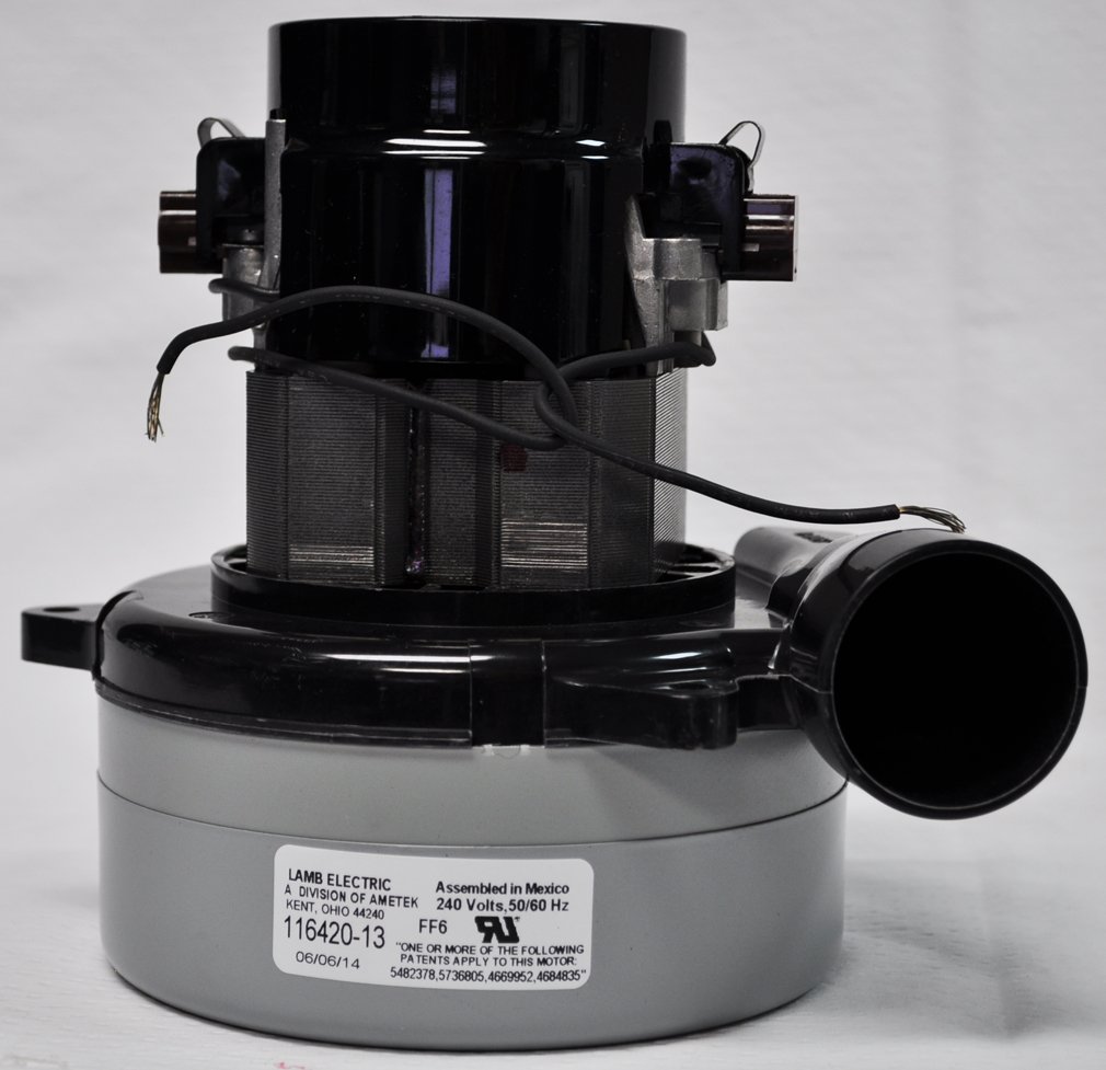 Motor Ametek De Una Etapa De 1500 Vatios Para Aspiradora 6210950003
