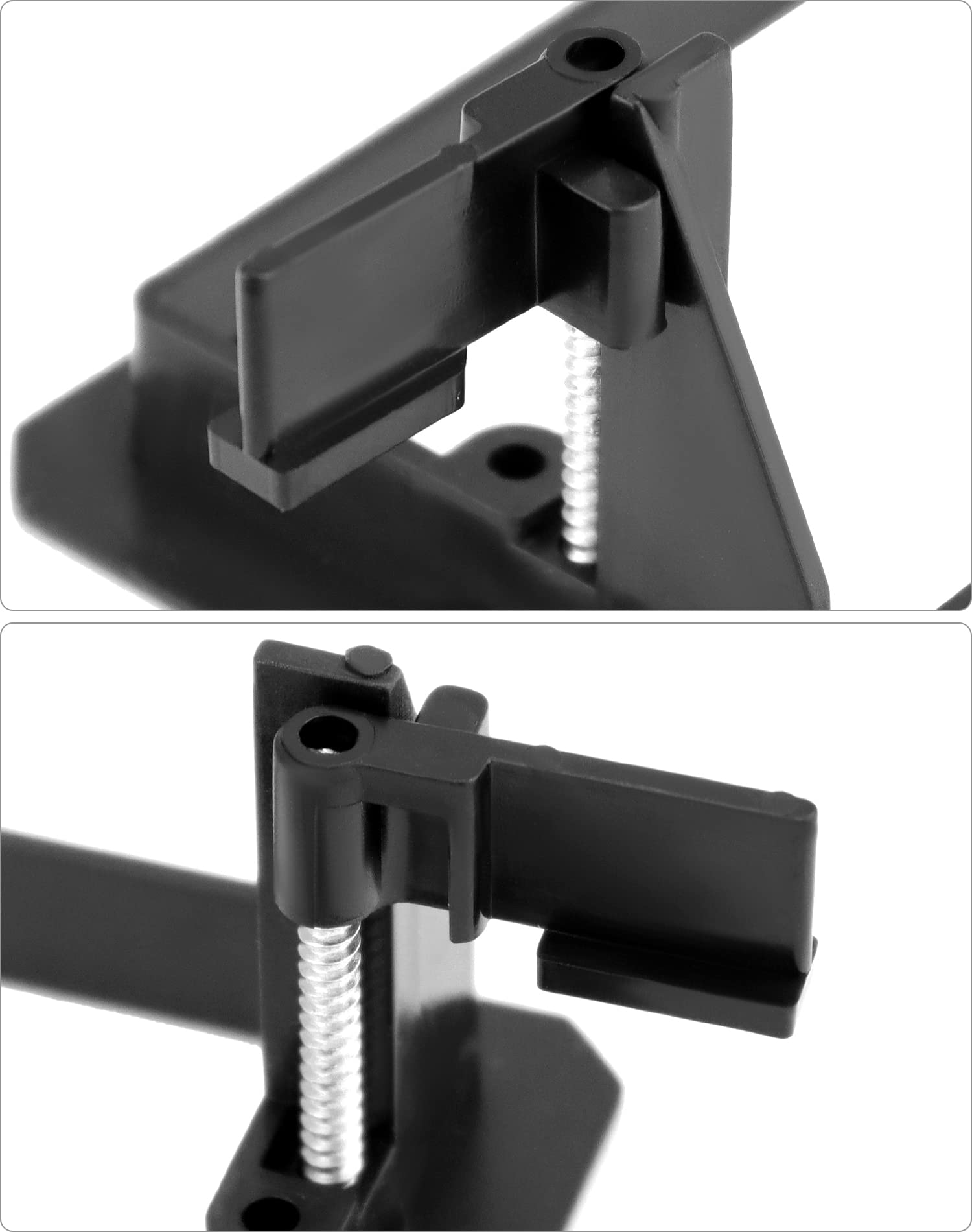 QWORK Low Voltage Mounting Bracket, 50 Pack 1 Gang Single Gang Drywall Mounting Wall Plate Bracket for Telephone Wires, Network Cables — Amazon image 5