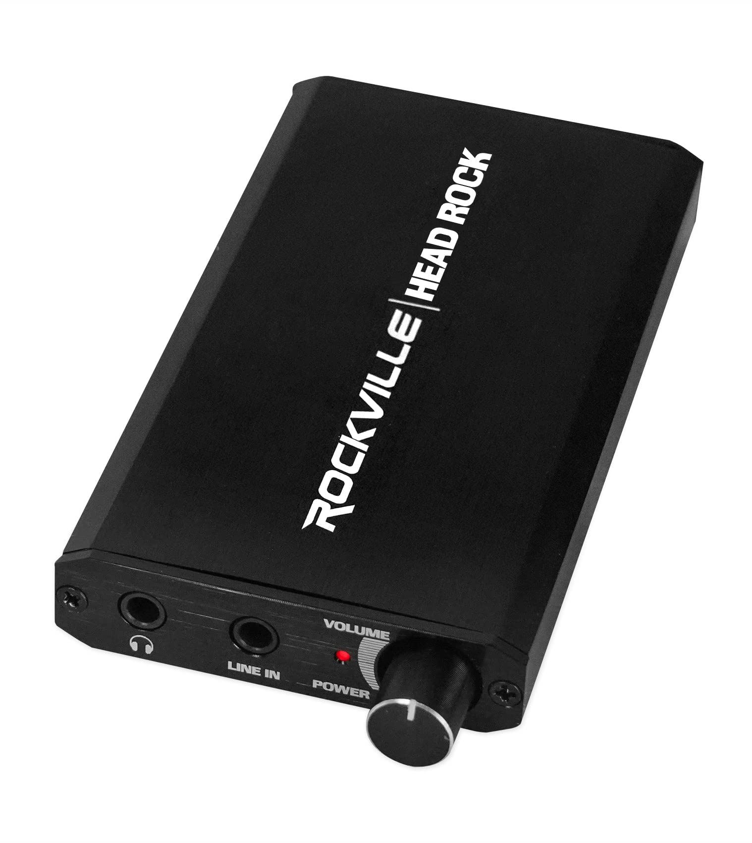 Rockville HeadRock Amplificateur de casque rechargeable à piles Noir