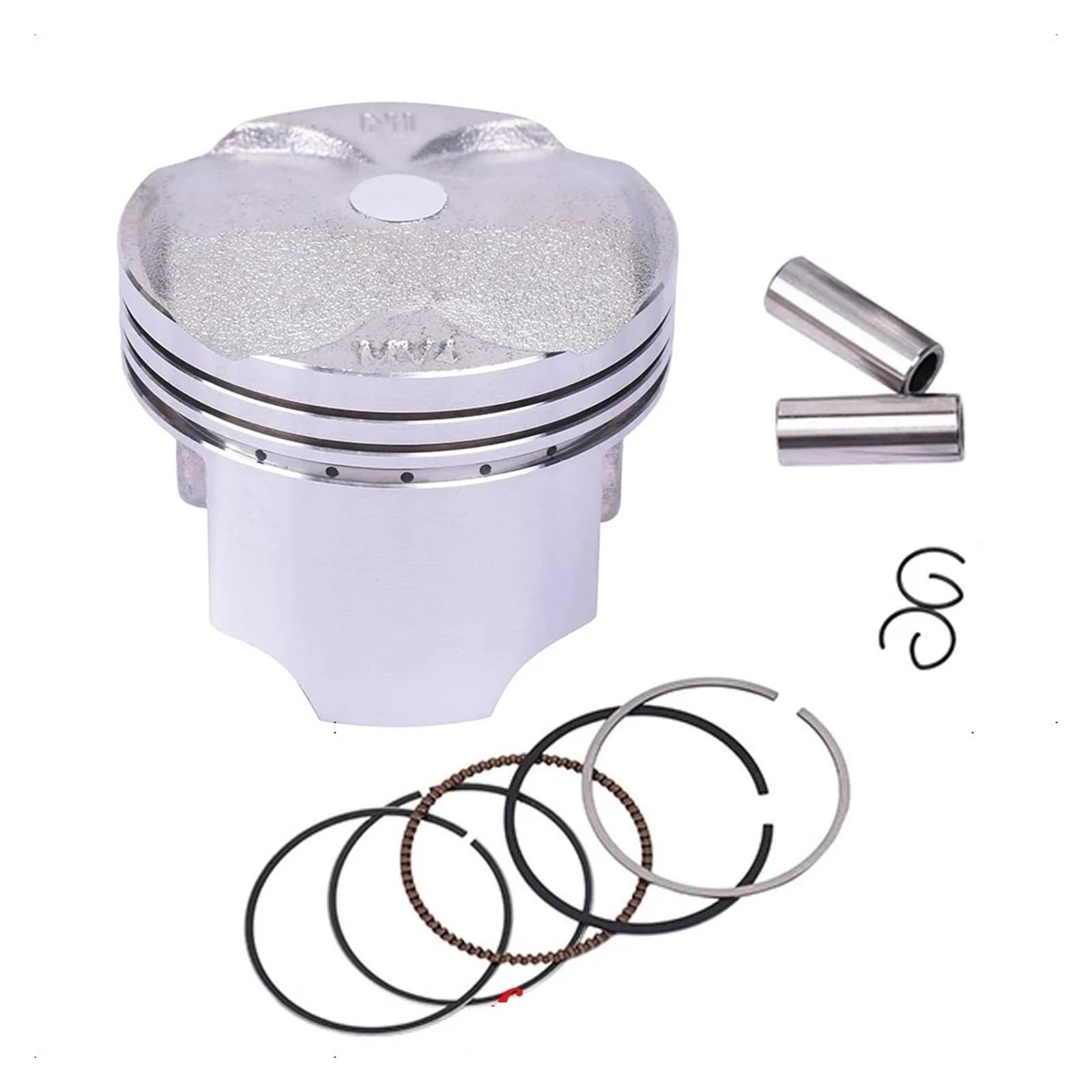 Pistones Kit De Anillos De Pistón Motocicleta Para CB400 CB-1 CBR400 NC23 NC29 CBR400 CB400 Para Super Para Four CB 400 Para VTEC 56mm 13101-MV4-000 Cilindro(Add 75 Kit)