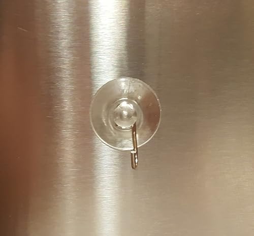 Miniatura 5 de Ventosa de plástico transparente con gancho extraíble