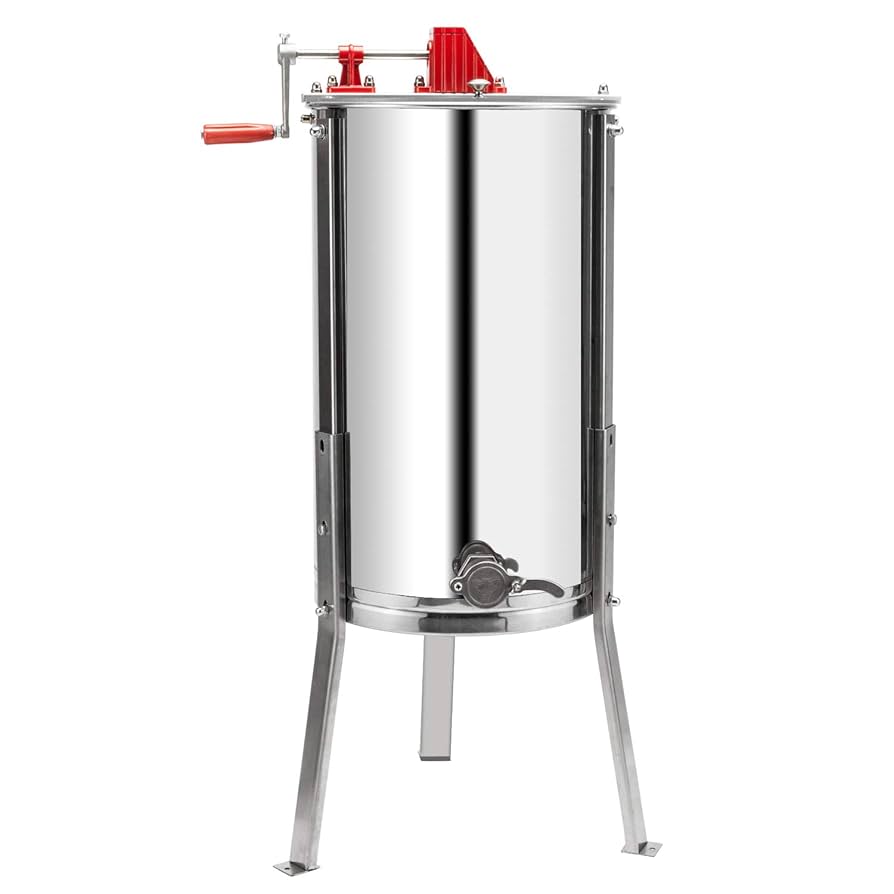 lemohoney03　0724 Amazon.com : VINGLI Upgraded 3 Frame Honey Extractor