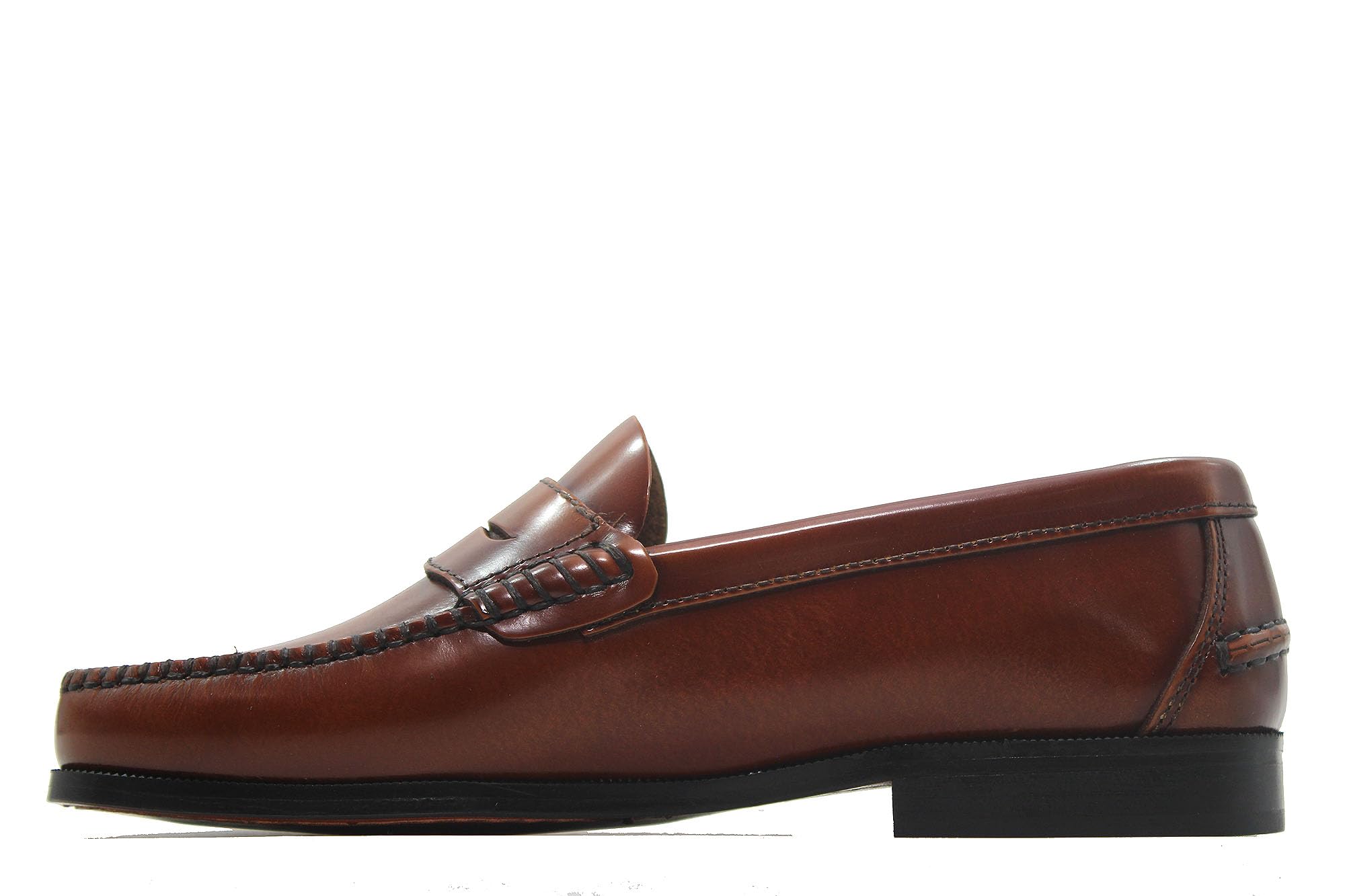 LATINO - Zapato mocasín,Castellano de Piel sin Cordones,Antifaz,Suela de Piel Cosida a Mano,tacón,Estrecho, para: Hombre