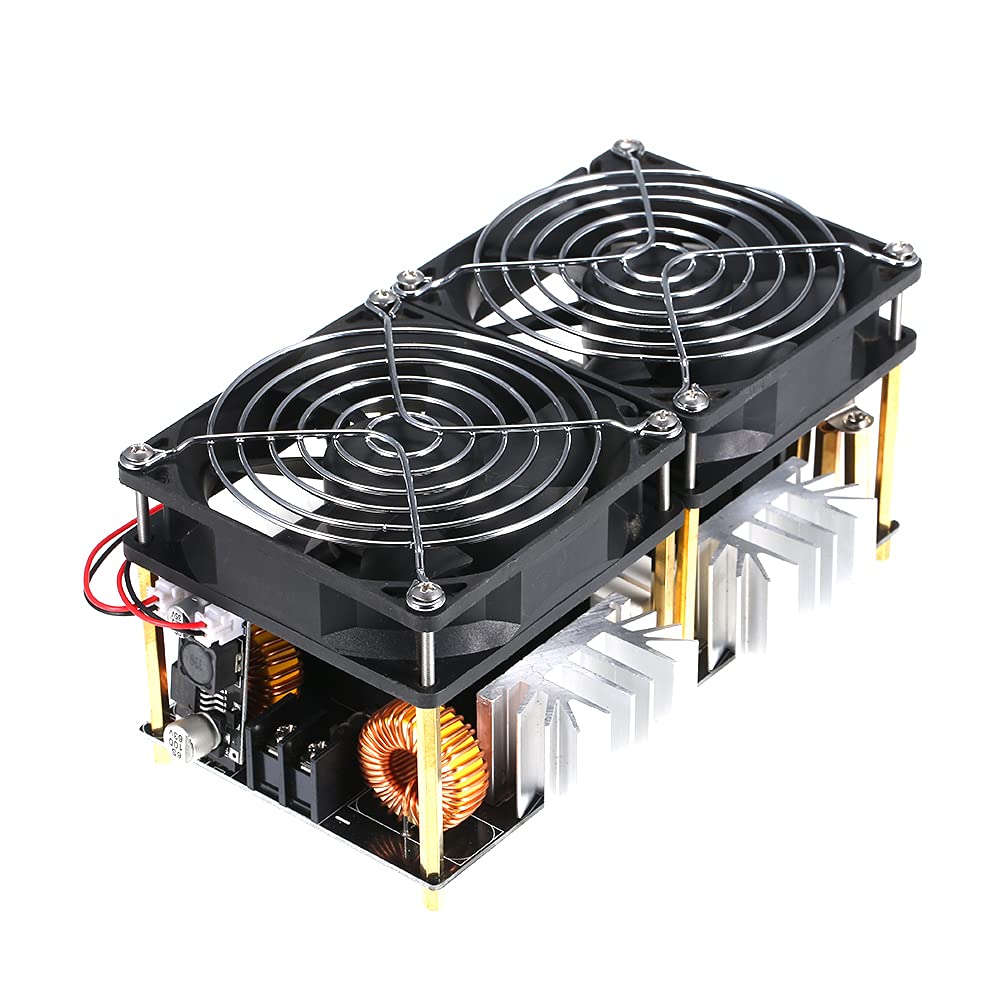 Sponsored Ad – 1800W 40A 12V-48V ZVS Induction Heating d Module DIY Flyback Driver Heater Good Heat Dissipation with Coil Accessories