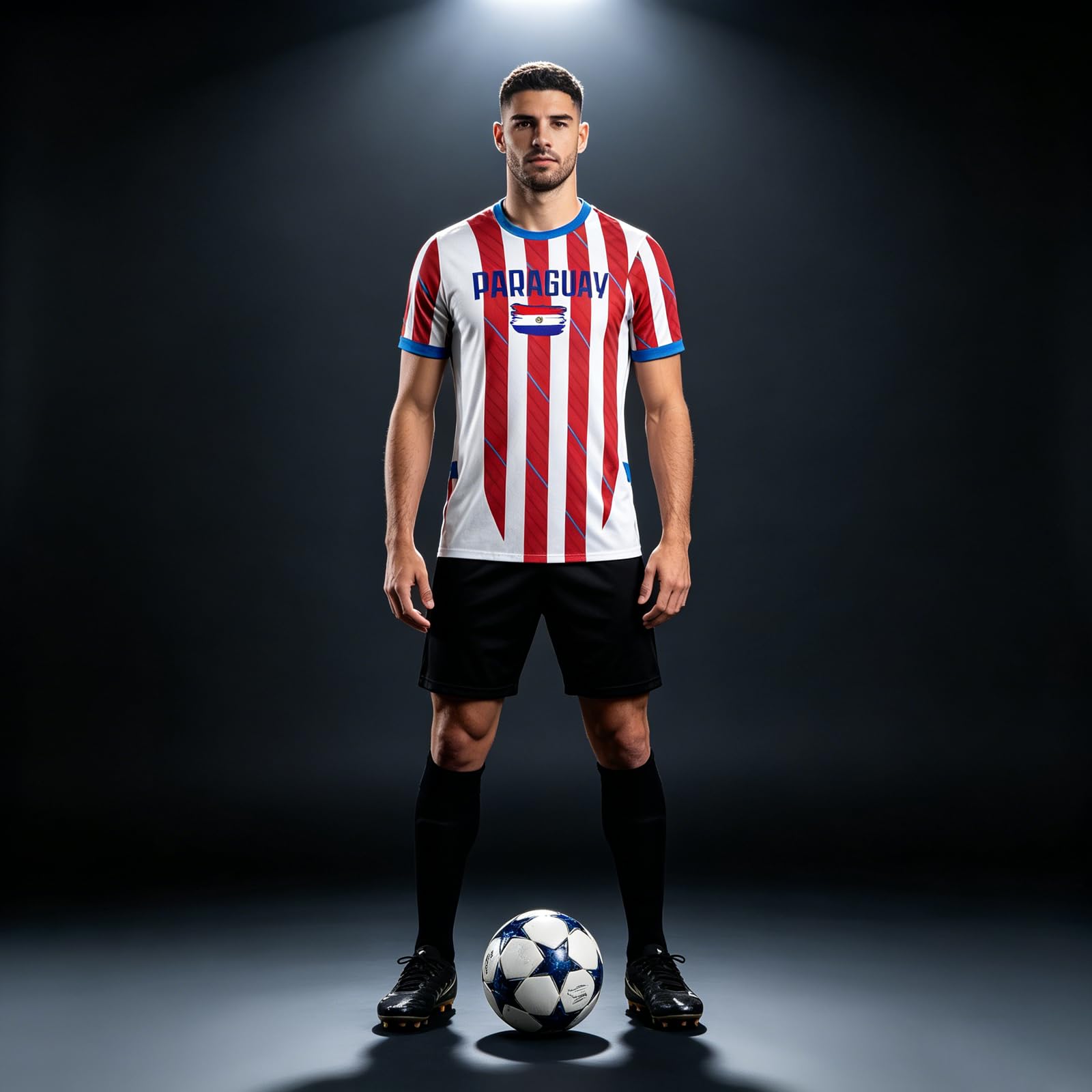 Genérico Camisetas de fútbol Personalizada para Mundial 2026 para Hombre Mujer niños con Nombre número