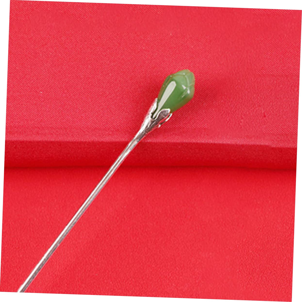 MAGICLULU 4 Piezas Horquilla Accesorios Para El Cabello De Mujer Palos De Pelo Para Bollos Palillos Para El Cabello Pasador De Moño Sencillo Sombrerería De Las Mujeres Magnolia