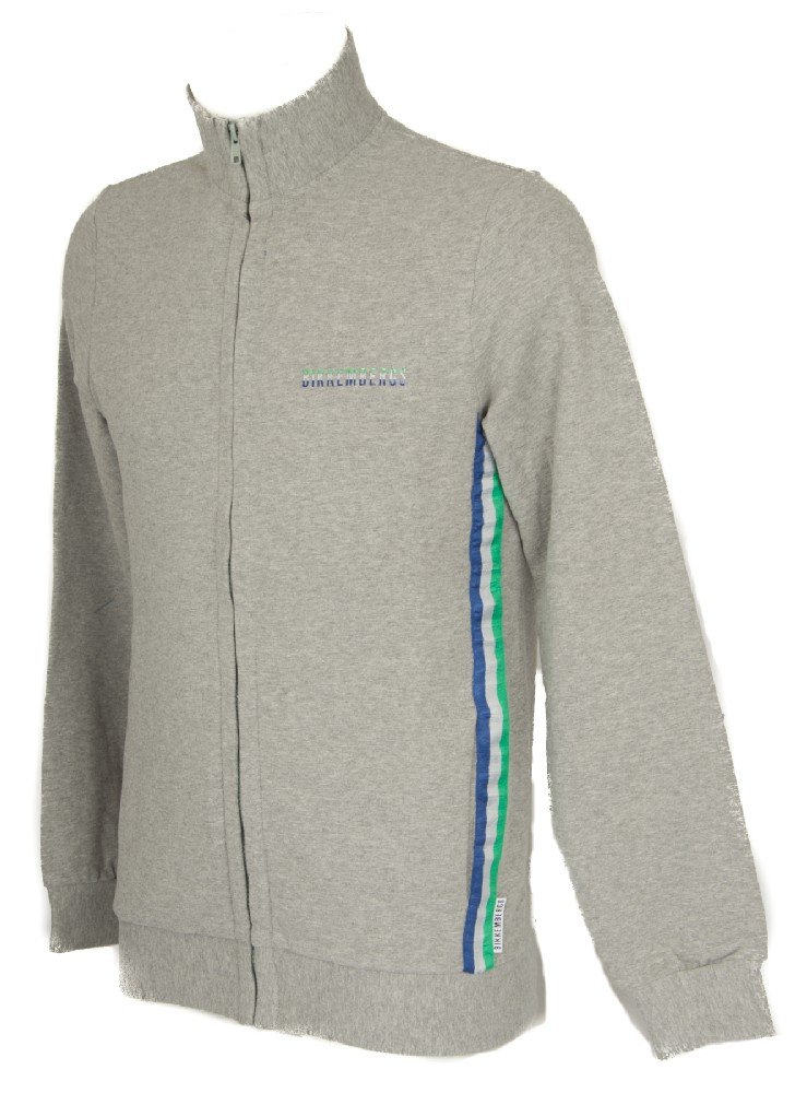 Sudadera con Capucha con Capucha Bikkembergs Item BPF5012 Felpa Cadet