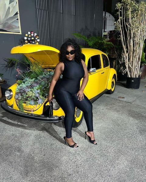 Miniatura 3 de speerise - Overol de elastano para mujer, con cremallera, sin mangas, ajustado al cuerpo, leotardo para disfraz