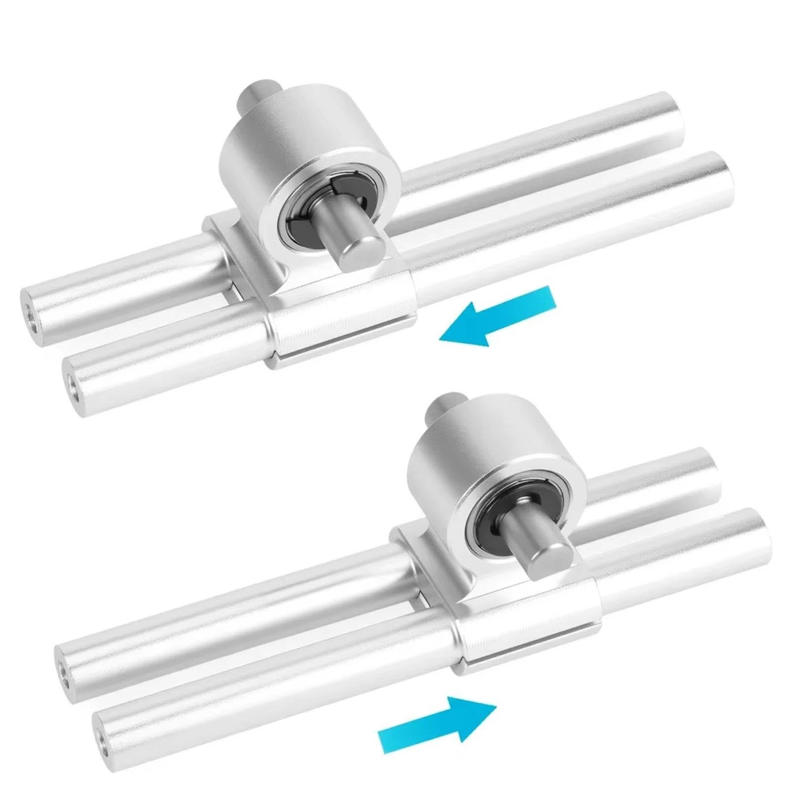 Caja Transferencia Aluminio 70 Mm para 1/10 Coche Trepador Control Remoto
