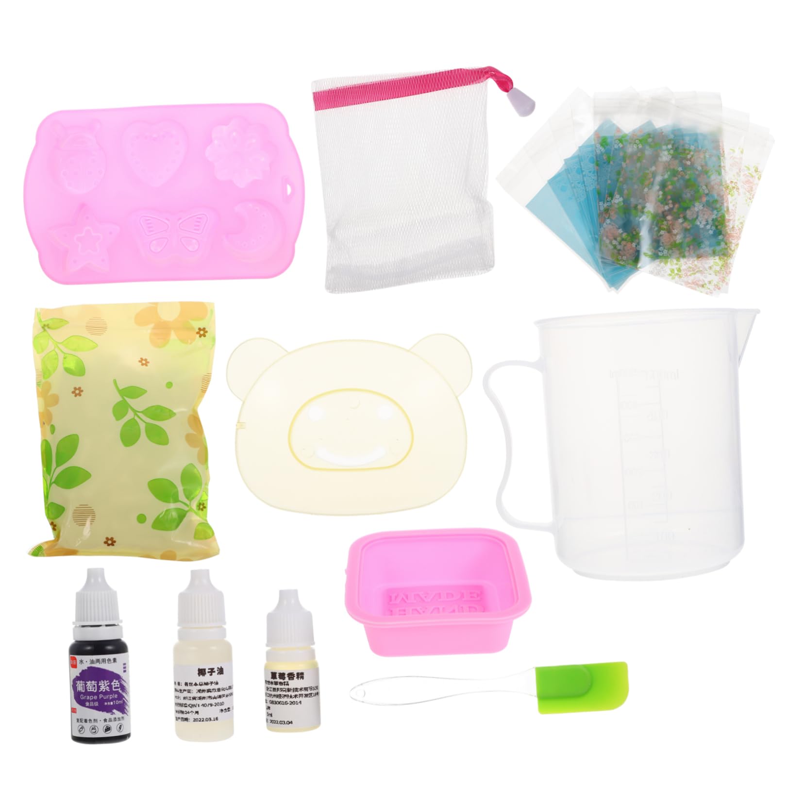 DOITOOL Kit para Hacer Jabón De Material Hecho Mano De Herramientas De DIY Adultos para Uso Doméstico