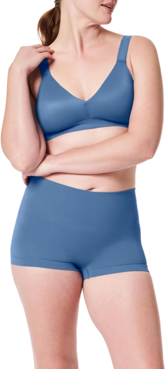 SPANX SPANXshape ExtraOrdinary Boyshort - Sculpting Compression - Women's Shapewear Underwear - Recycled Nylon Fabric Blend