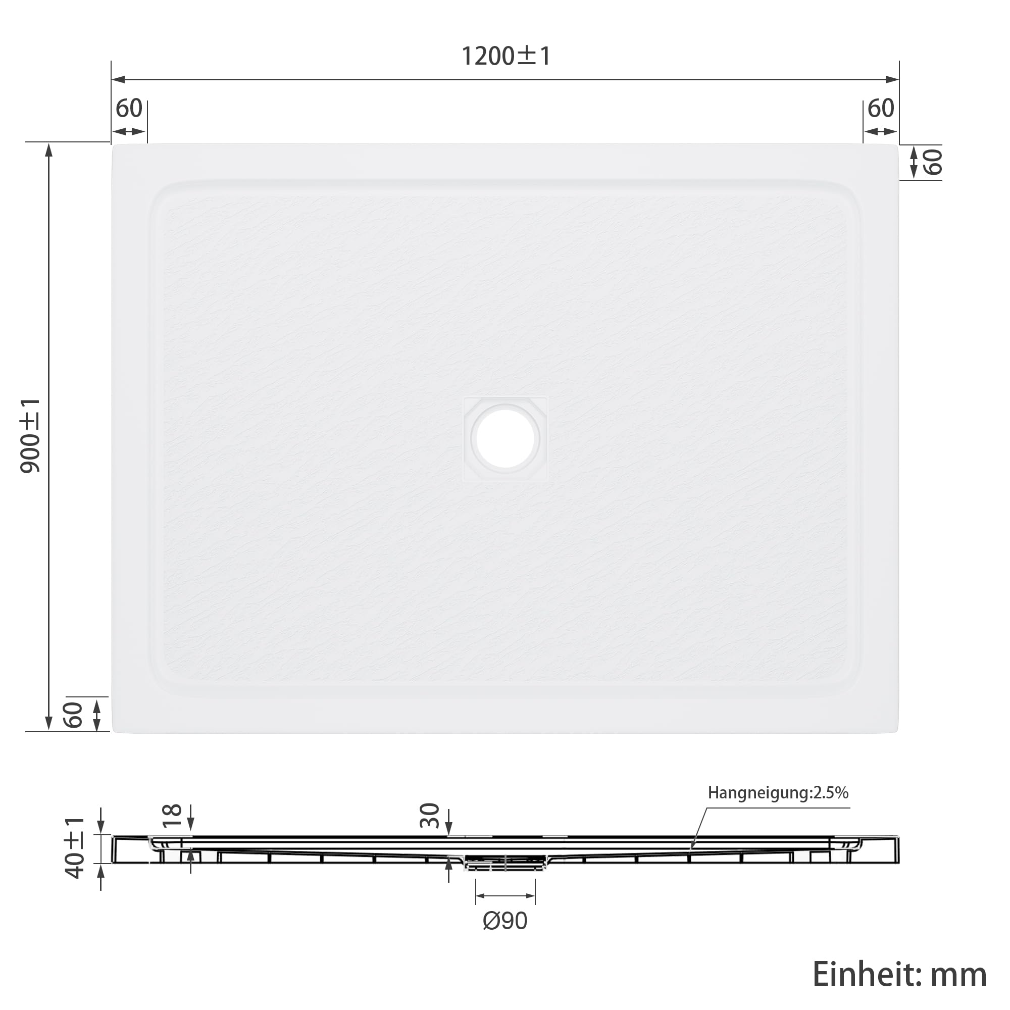 SONNI 90 x 120 x 195 cm składane drzwi prysznicowe ścianka prysznicowa łącznie z grubością 4 cm kwadratowy brodzik i zestaw odpływowy 6 mm szkło bezpieczne 180º składany prysznic drzwi składane