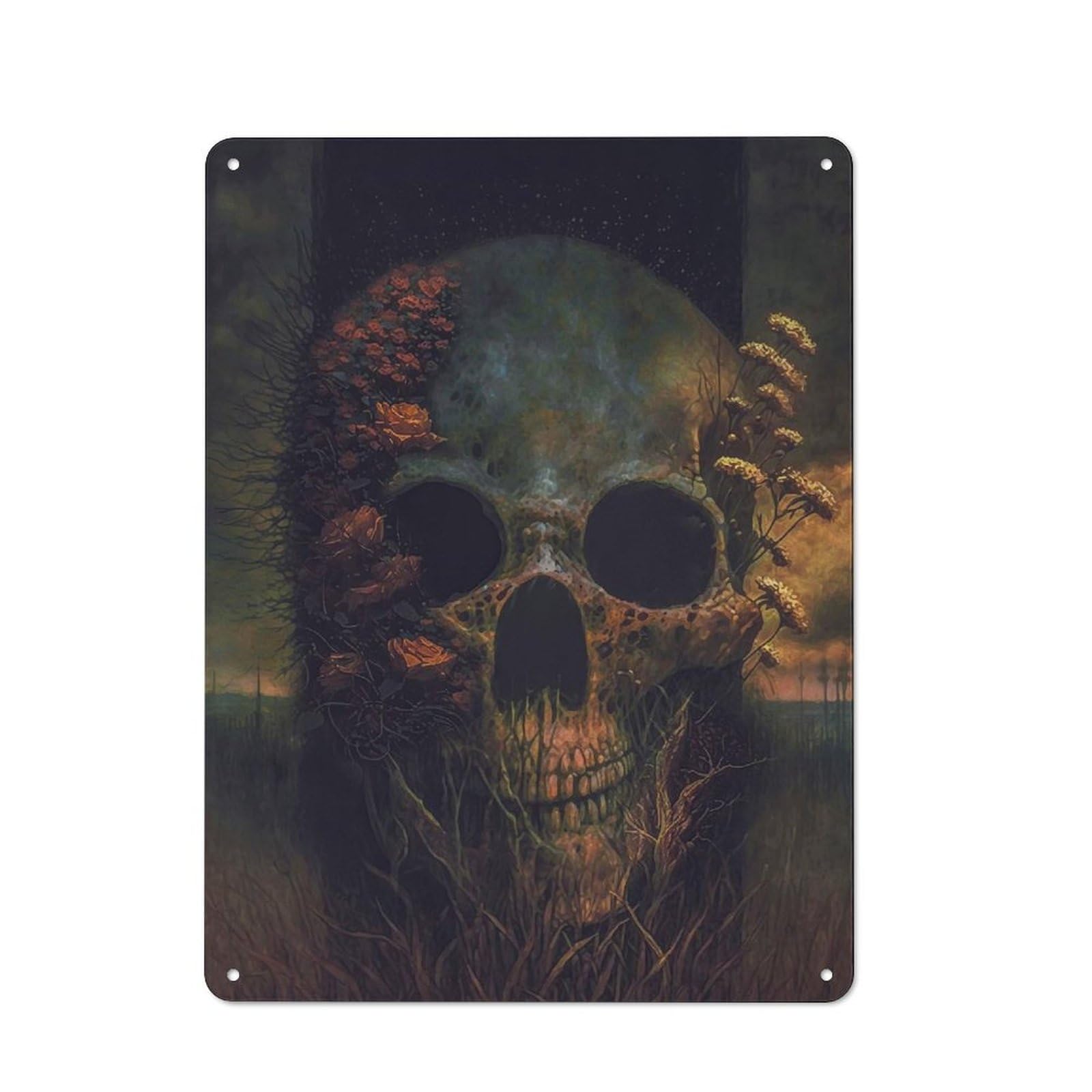 After Life Retro-style Tin Sign 40x30cm for Man Cave Or Games Room, A Metal Wall Feature for Games Rooms And Man Caves