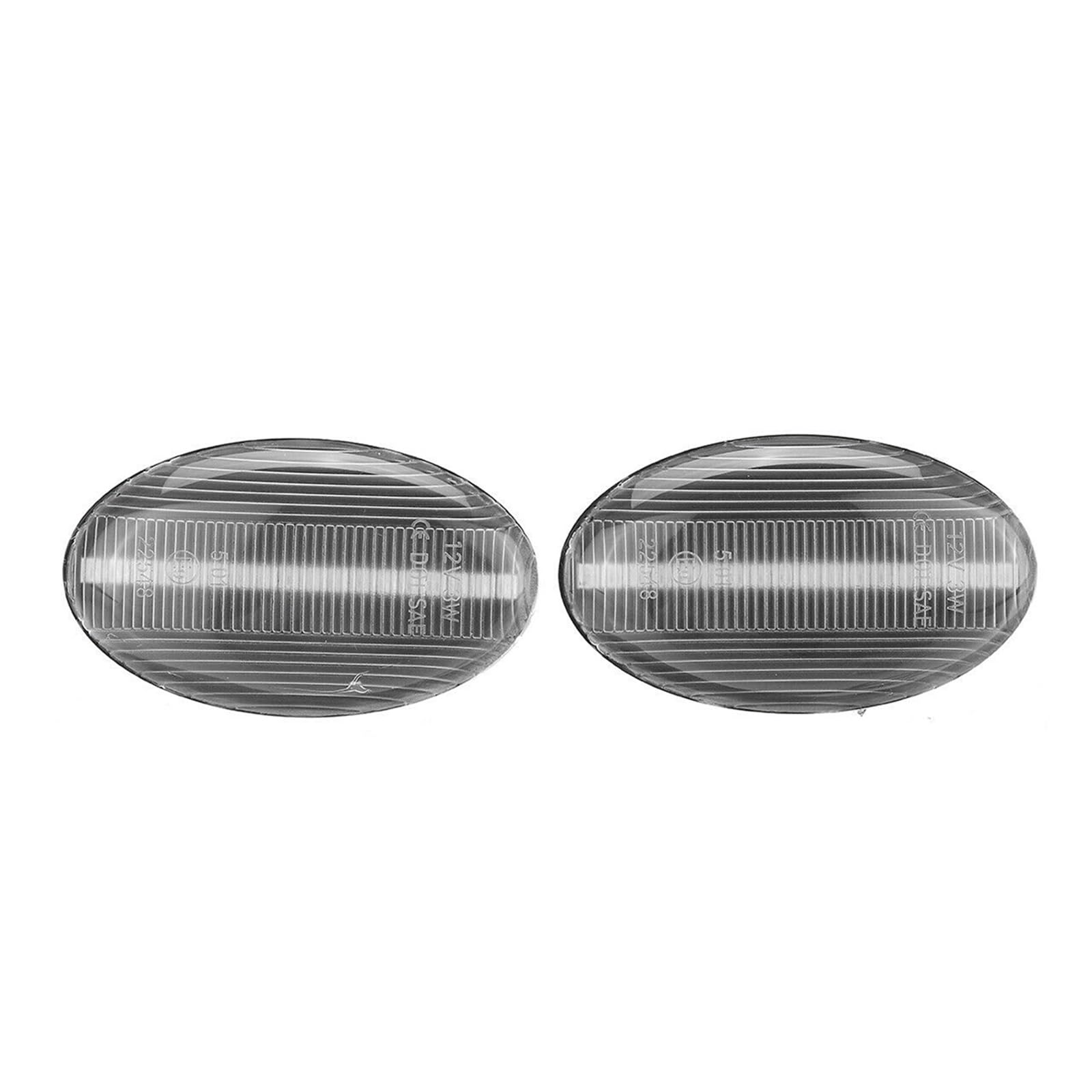 1 paio di luci di posizione laterali sequenziali con lente trasparente ABS for auto 12V 3W adatte for Subaru Forester Liberty Impreza Wrx Sti 2003 2002