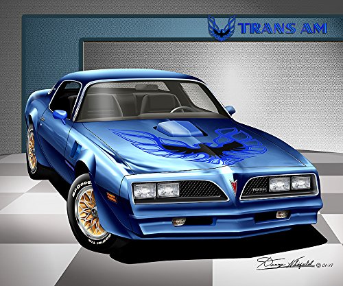 Amazon.co.jp: 1977 – 1978 Firebird Trans Am – Martinique blue-art