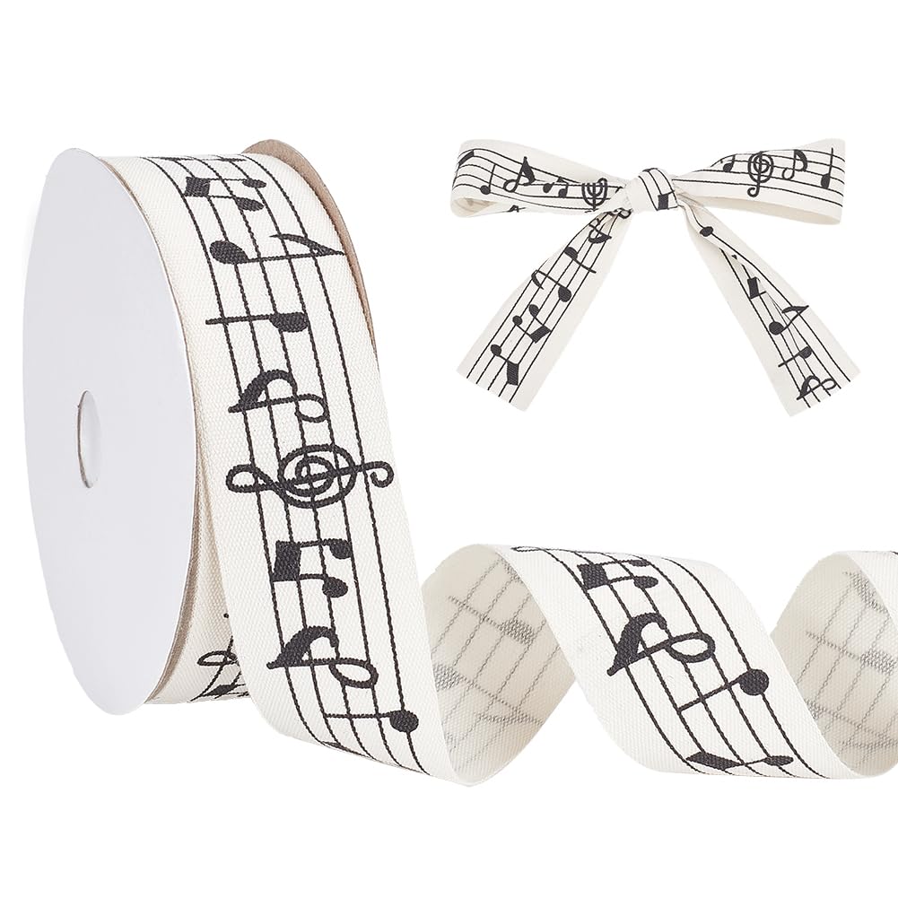 NBEADS 10m Musical Notes Ribbons
