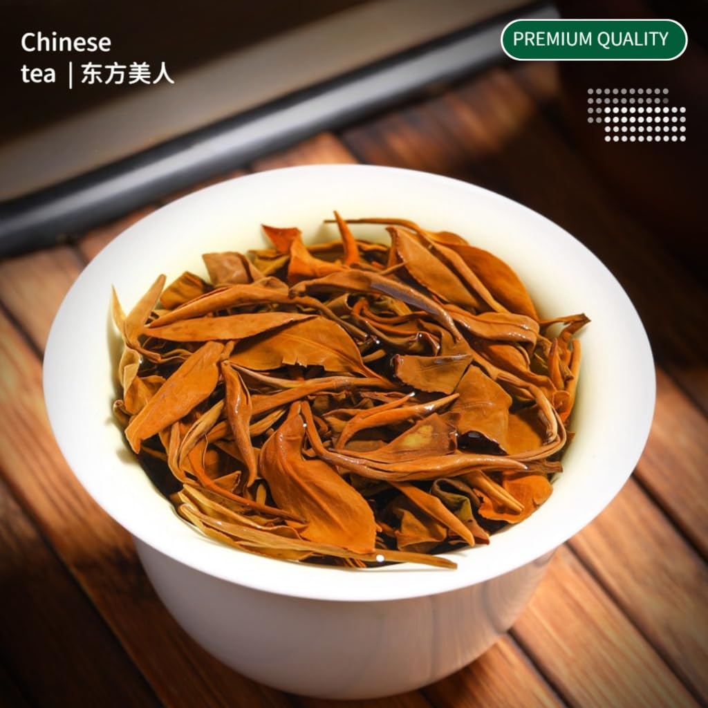Najwyższej Jakości Chińska Herbata Baihao-Oolong | Naturalny Aromat Owoców I Miodu | Bez Dodatków | Chińska Herbata Oolong 250g / 8,82oz