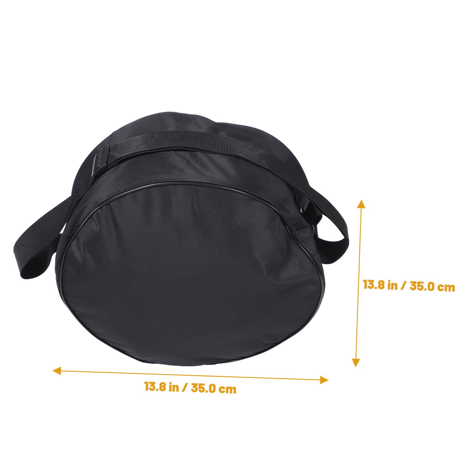 Abaodam Borsa Nero Grande Ruota per Poliestere in Capacità Monospalla Yoga