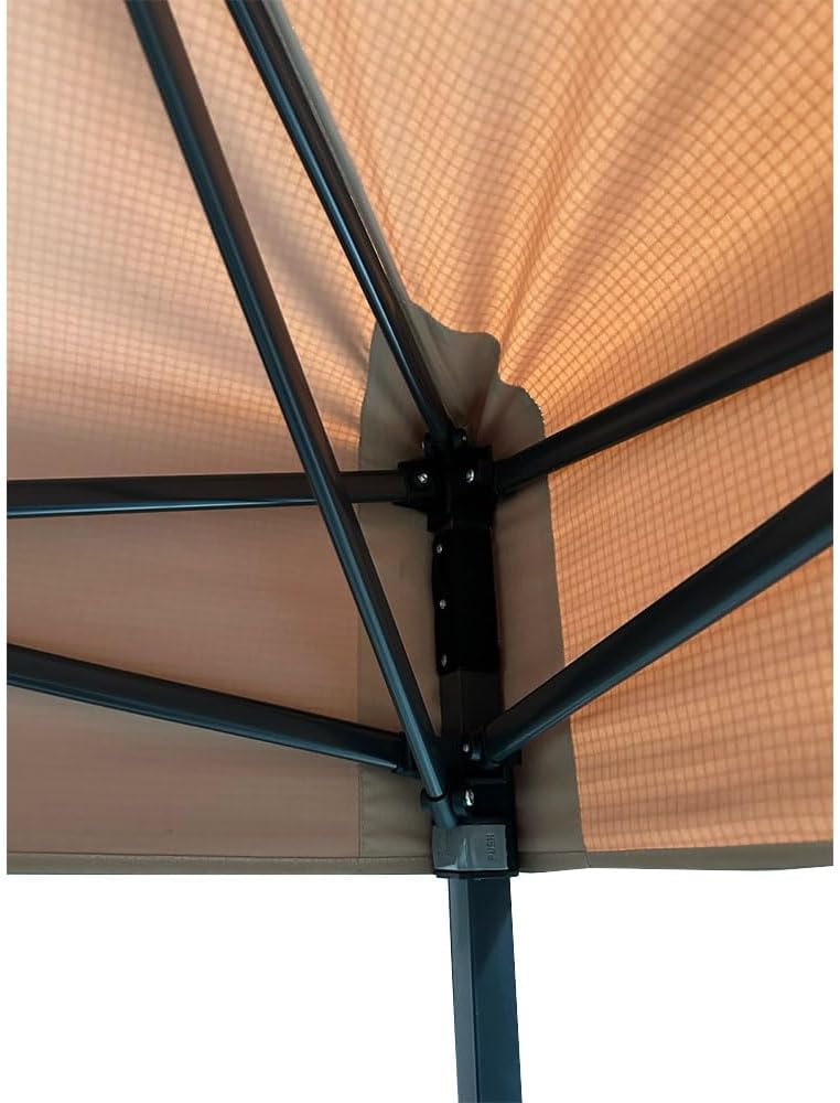 Garden Winds Custom Fit Replacement Canopy Top Cover Compatible with The Quik Shade 157414DS, 157414 Summit X Triple Tier Pop Up - Upgraded Performance RIPLOCK 350 Fabric