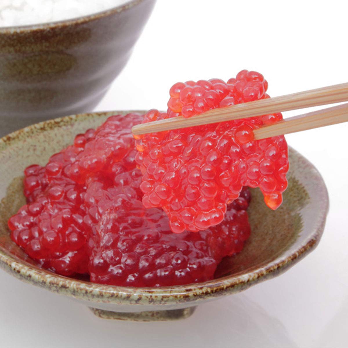 Amazon.co.jp: 特上 紅鮭筋子醤油漬け500g : 食品・飲料・お酒