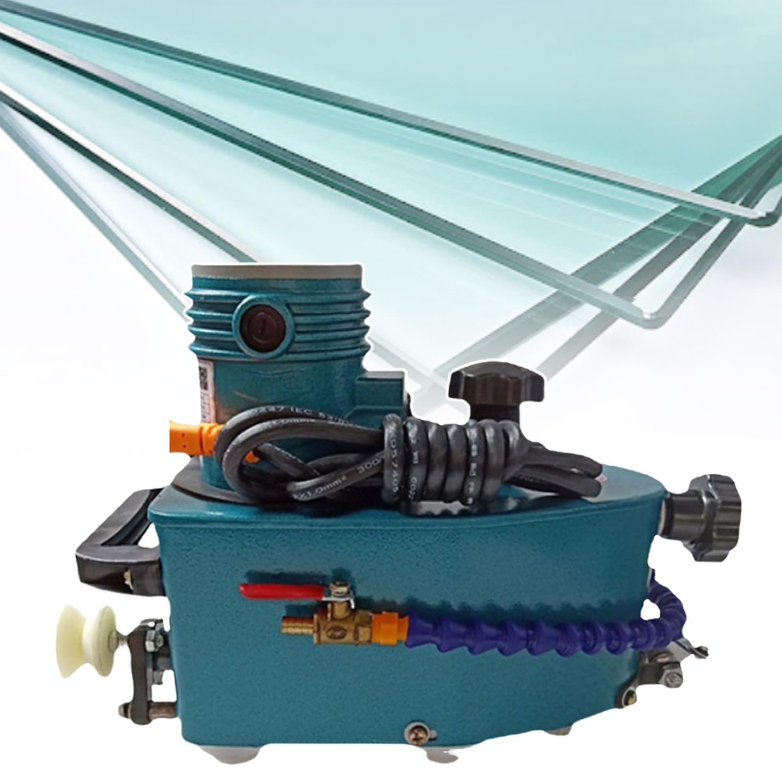 850W Portable Glass Edge Polishing Machine, 8000R/Min Grinding Machine, Polish Edge Machine, For Glass Beveling & Polishing,110V