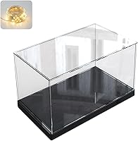 Vista 20 de Vitrina de acrílico transparente engrosada para Lego 75375 Millennium Falcon para 21319 Central Perk 75380 42204 Coleccionables, caja transparente
