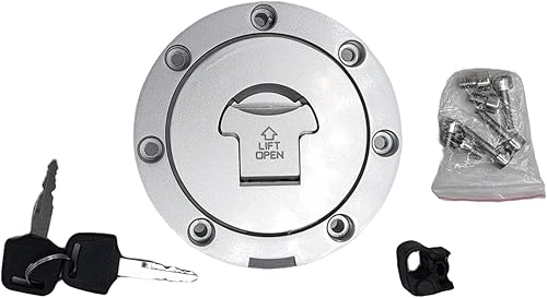 Llave de bloqueo de tapa de tanque de combustible compatible con Honda CBR250 CBR600 CBR 900 929 954 RR VFR400 CB1000 CBR1000 CB250 BROS400 CBR400