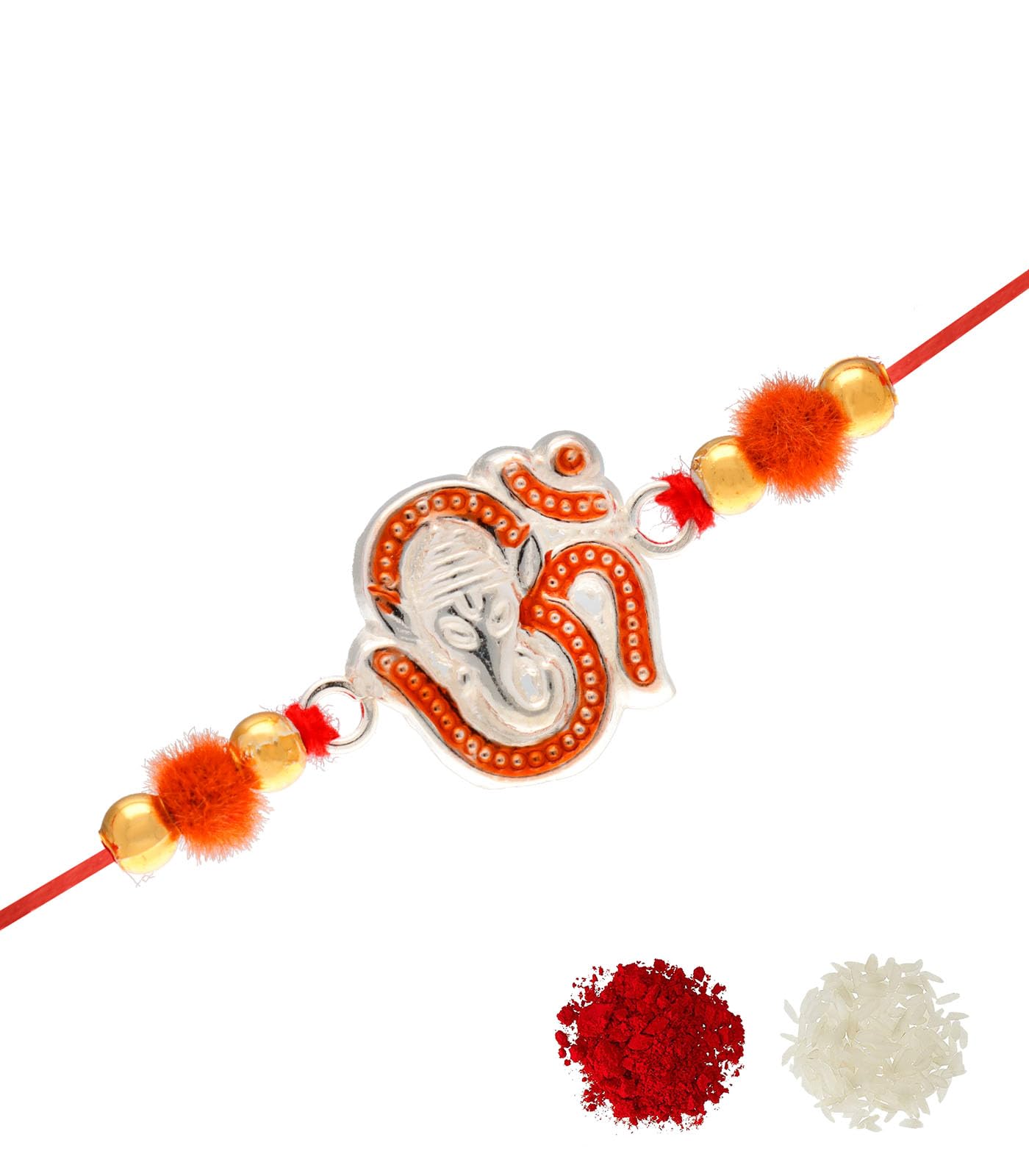 Gargi by P.N. Gadgil and Sons 925 Silver | Om Rakhi | Gifts for Men and Boys | Rakshabandhan Rakhi for Brother | Rakhi for Boys & Men With Certificate of Authenticity (5) (B0D3J52XPK) Amazon Price History, Amazon Price Tracker