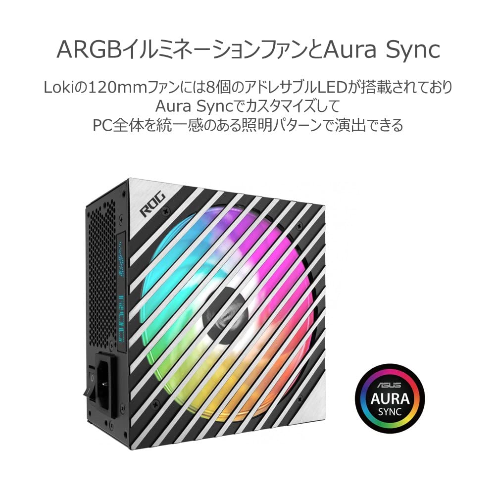 Amazon | ASUS PSU 電源ユニット 1000w PCIe Gen 5.0 対応 80 PLUS 