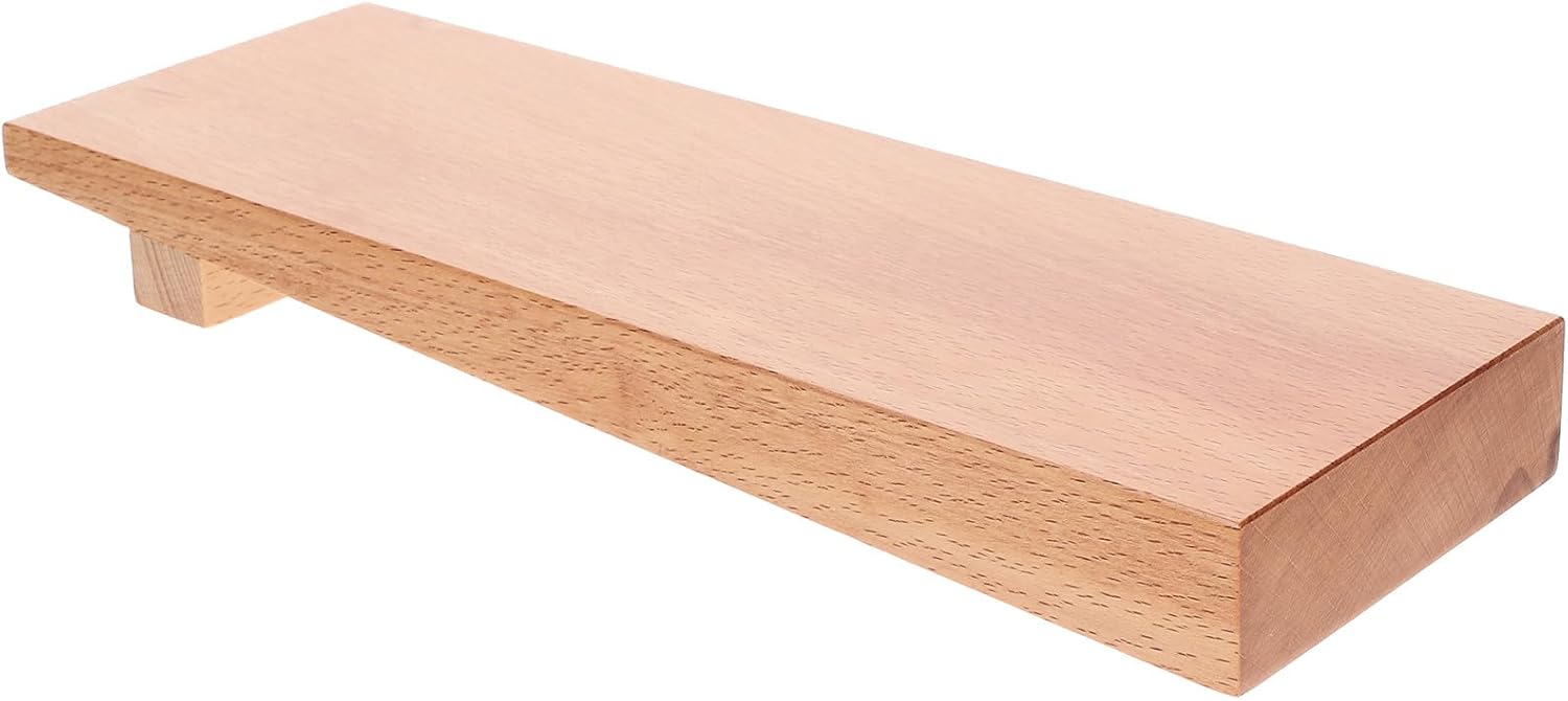 Plato de Madera para Sushi 30x10cm Bandeja de Servir