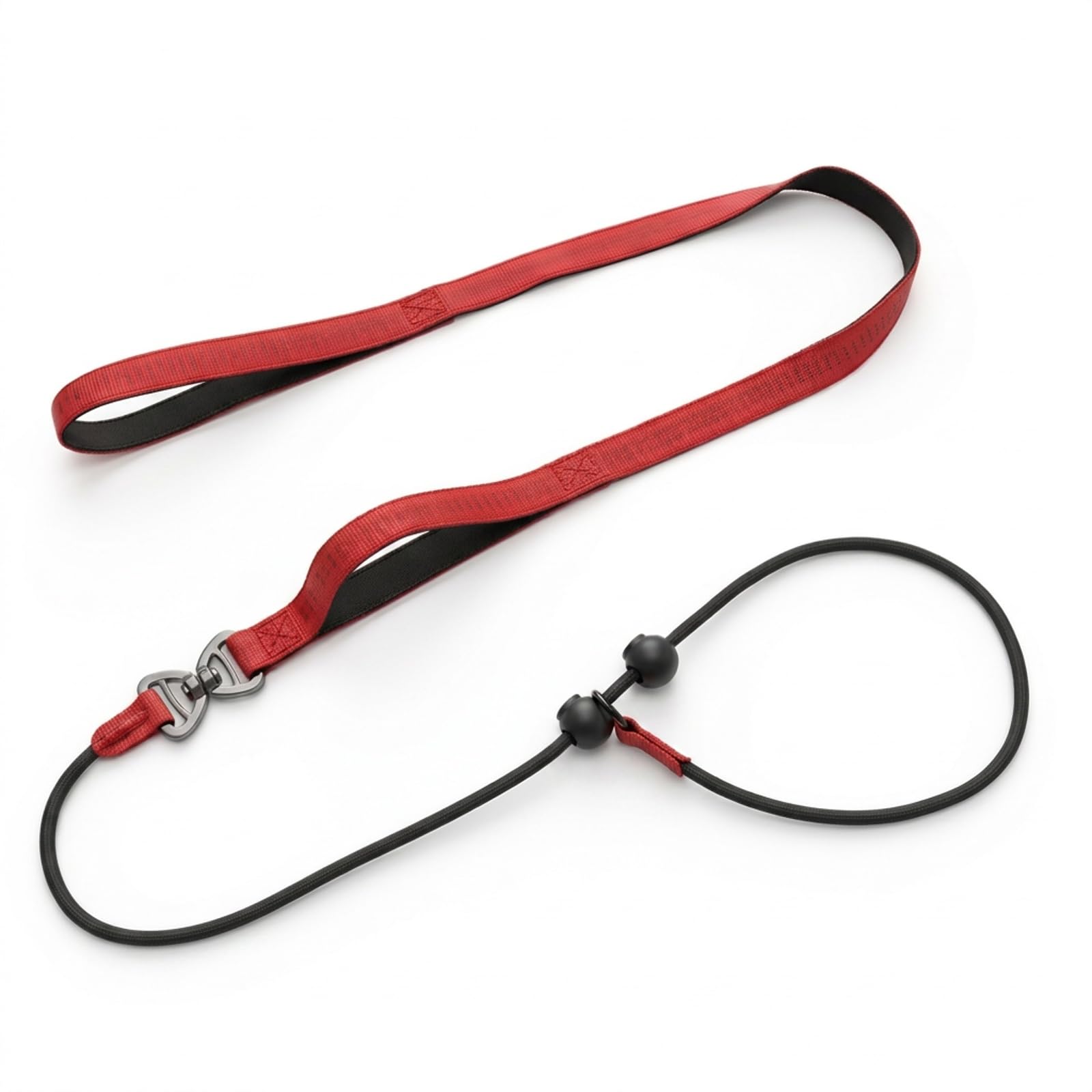 Slip Lead for Dogs โ 1 PC 150 cm Anti-Pull P Chain Training Lead โ Red Swivel Dog Slip Lead Rope โ for Puppy Small Medium Large Dogs