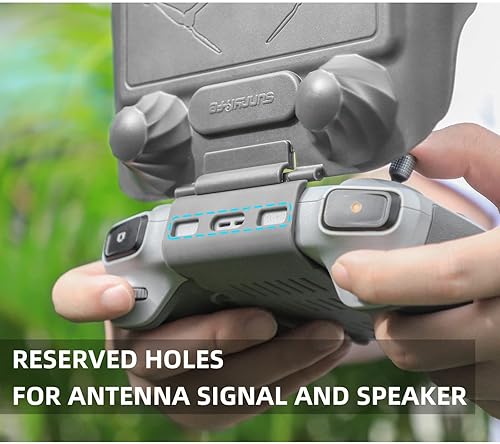 Miniatura 7 de YYFRIEND Accesorios para drones Protector de pantalla de control remoto Parasol de lente para DJI RC