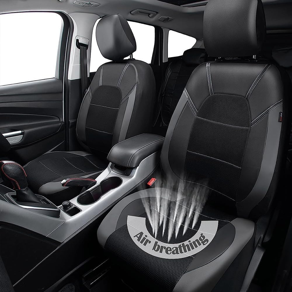 Junjfawi Lot De 9 Housses De Siège Auto Pour Opel Astra J Astra K Astra H