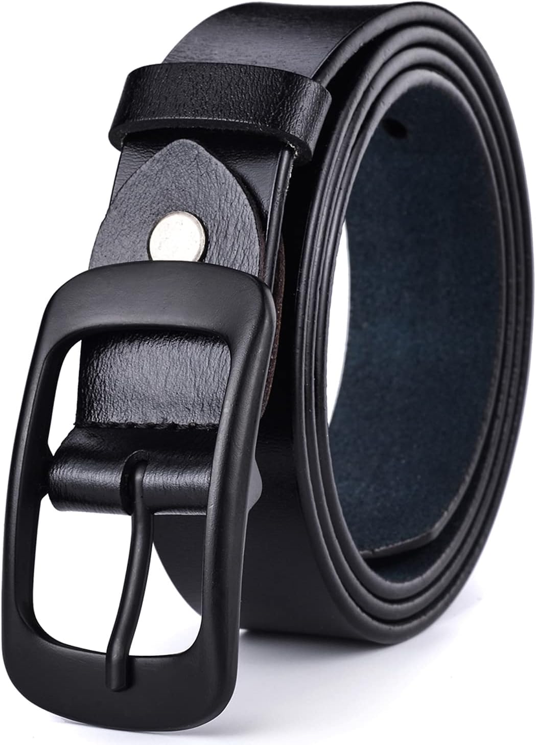 Women Leather Belts for Jeans Fashion Waist Adjustable Skinny Belt with Pin Buckle