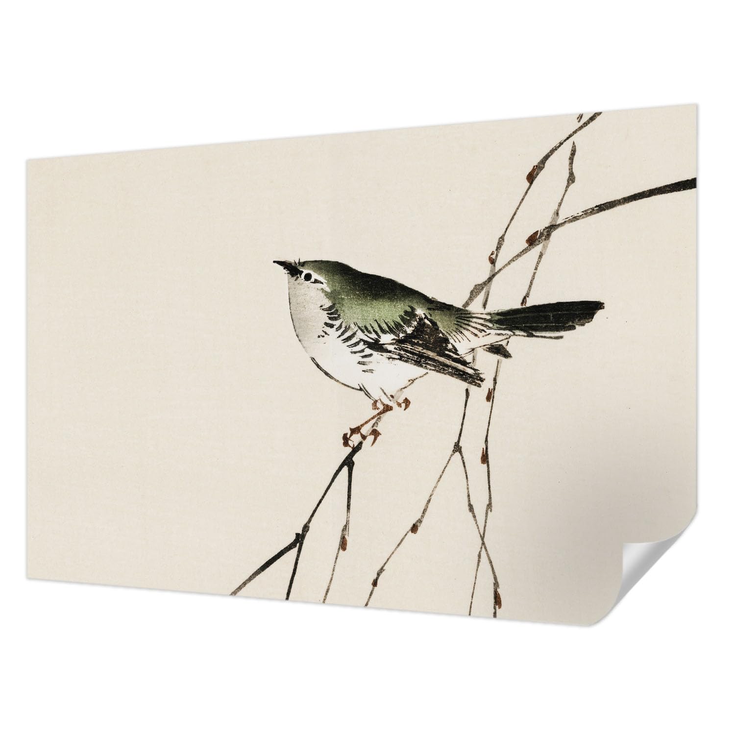 Papier Peint Adhésif 104x70 cm Tulup Décoration Murale Résistante aux Taches