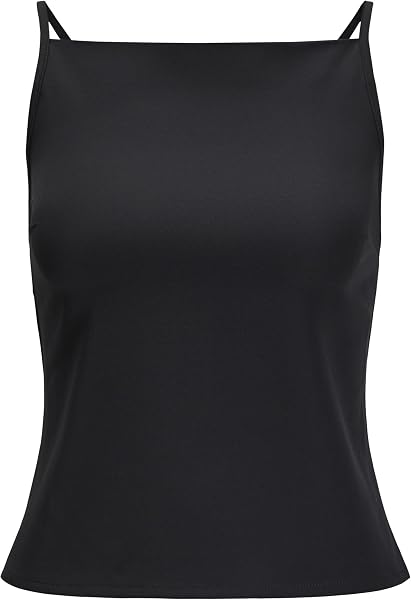 JACK & JONES Kadın Tişört JXSOFIA SL OPEN BACK TOP WVN
