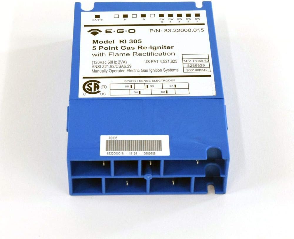 Whirlpool W8286828 Cooktop Re-Ignition Spark Module Genuine Original Equipment Manufacturer (OEM) Part